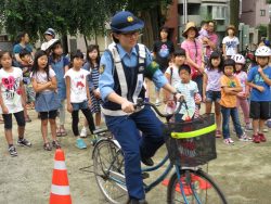 自転車教室開催について